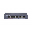 SWITCH POE HIKVISION DS-3E0106P-E/M 6-PORTOWY