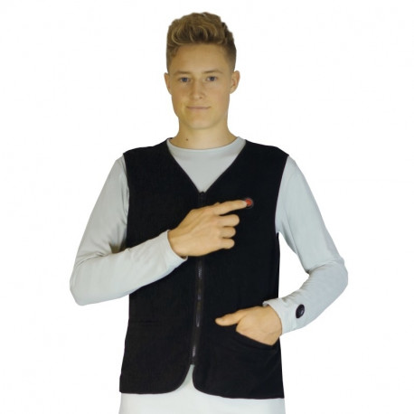 Glovii GV1XXL talispordi kehakaitse Kaitsevest Suusatamine, Lumelauasõit Unisex Polüester Must