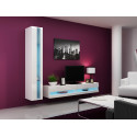 Cama Shelf unit VIGO NEW 180/40/30 white/white gloss