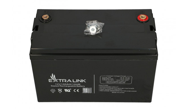 Extralink AGM aku 12V 100Ah hooldusvaba