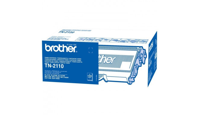 "Brother Toner TN-2110 Schwarz bis zu 1.500 Seiten nach ISO 19752"