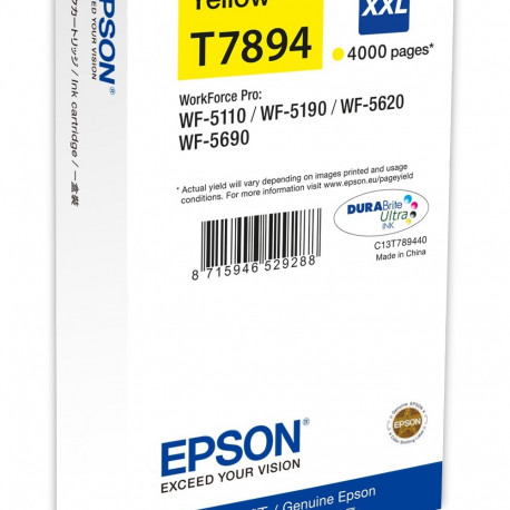 "Epson Tinte T7894 yellow XXL T7894"