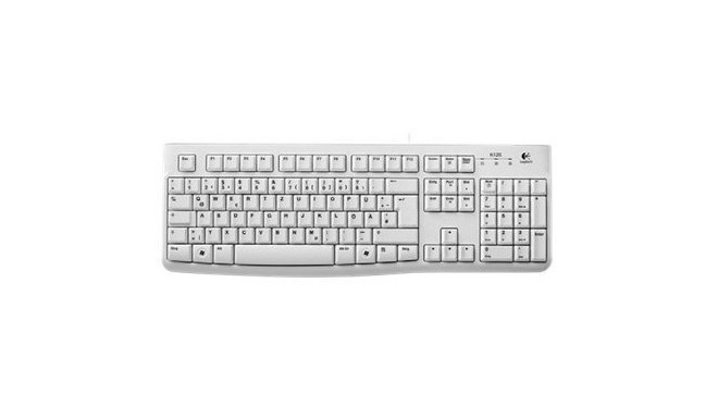 "Logitech K120 oem USB white QWERTZ DE"