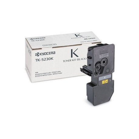 "Kyocera Toner TK-5230K Schwarz bis zu 2.600 Seiten gem. ISO/IEC 19798"