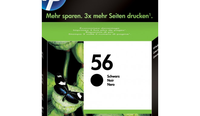 "HP Tinte 56 C6656AE Schwarz"