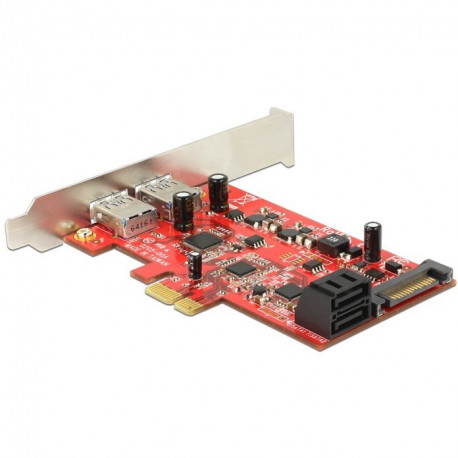 Delock SATA3 PCIe U3S6 USB3/SATA3