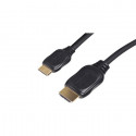 "HDMI > Mini HDMI (ST-ST) 2m Adapterkabel UHD Schwarz"