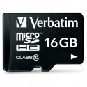 16GB Verbatim Premium MicroSDHC 80MB/s +Adapter