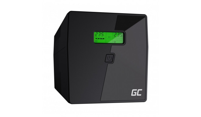 "Green Cell 1000VA 600W Überspannungsschutz 230V Schwarz"
