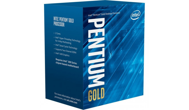 "Intel S1200 PENTIUM Gold G6500 BOX 2x4,1 58W GEN10"