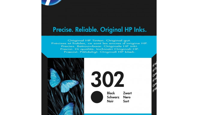 "HP Tinte 302 F6U66AE Schwarz"