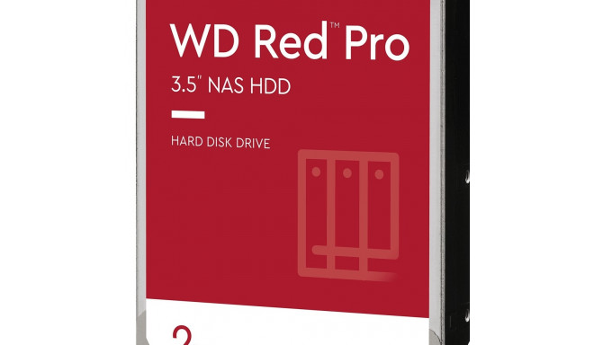 "2TB WD WD2002FFSX Red Pro NAS 7200RPM 64MB"