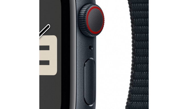 "Apple Watch SE Aluminium Cellular 40mm Mitternacht (Sport Loop mitternacht)"