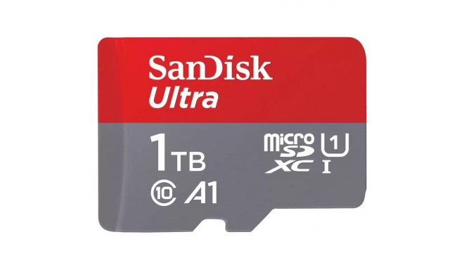 SanDisk memory card microSDXC 1TB Ultra 150MB/s + adapter