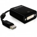 "DELOCK Adapter DP-St > DVI24+5-Bu 22.5cm black"