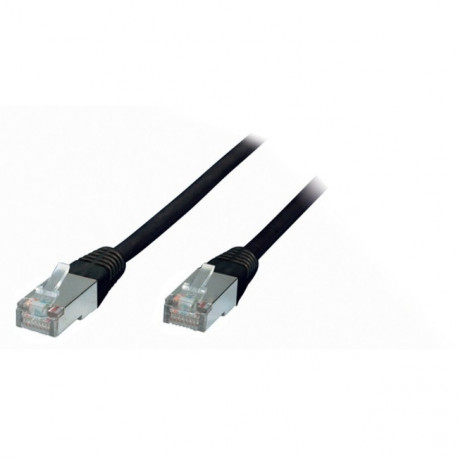 "Patchkabel CAT5e RJ45 F/UTP 1m Black"