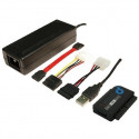 "LogiLink USB 2.0 > 2,5"" + 3,5"" IDE + SATA Adapter Schwarz"