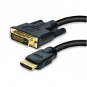 "DVI-D 24+1 > HDMI (ST-ST) 3m Adapterkabel Schwarz"