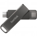 STICK 256GB USB 3.1 SanDisk iXpand Luxe Duo USB-C / Apple Lightning black