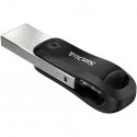 STICK 128GB USB 3.1 SanDisk iXpand Go Apple Lightning black/silver