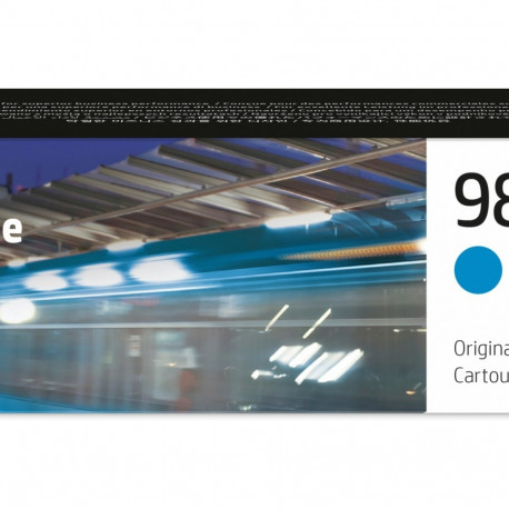 "HP 981Y original Extra High Yield Cyan PageWide Cartridge L0R13A"