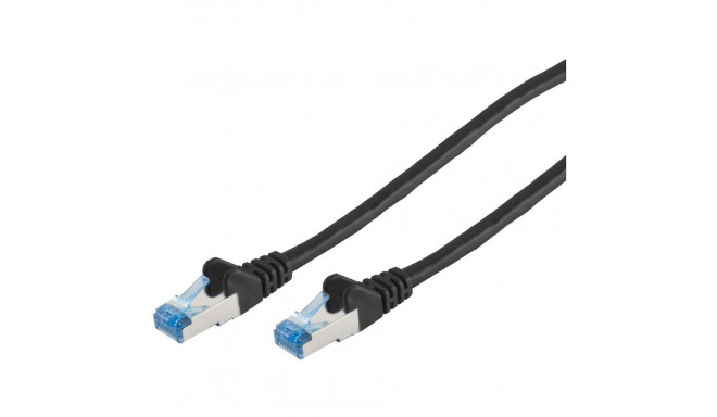 "Patchkabel CAT6a RJ45 S/FTP PiMF 1m Schwarz"