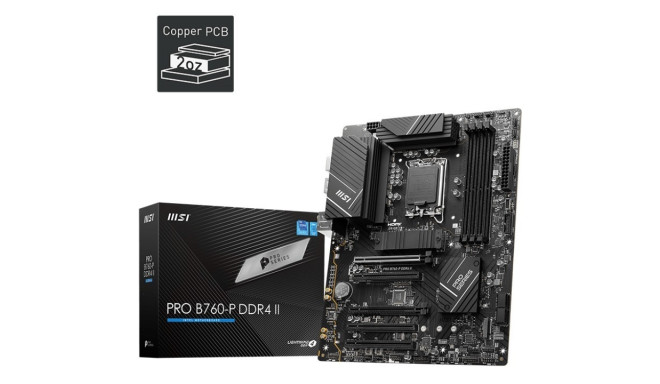 MSI emaplaat PRO B760-P II ATX D4 1700