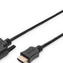 "Digitus HDMI > DVI 18+1 (ST-ST) 2m Adapterkabel FullHD Schwarz"