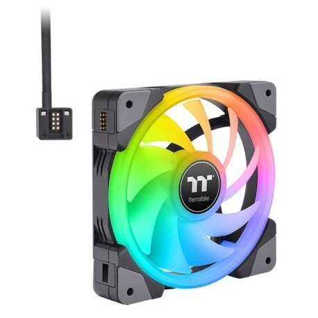 "140mm Thermaltake SWAFAN EX14 RGB PC Cooling Fan TT Premium Edition 3 Pack"