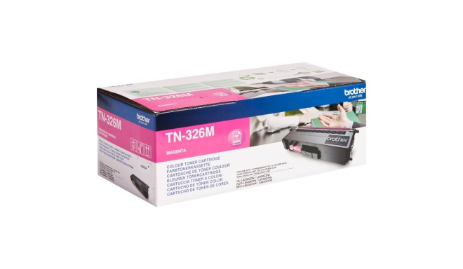 "Brother Toner TN-326M Magenta bis zu 3.500 Seiten nach ISO 19798"