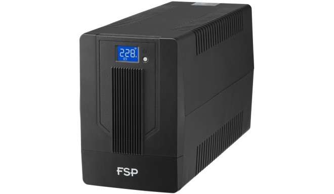 "FSP iFP2000 Tower Line-interactive UPS 2000VA 1200W 2xSCHUKO 2xIEC 2x12V/9AH LCD"