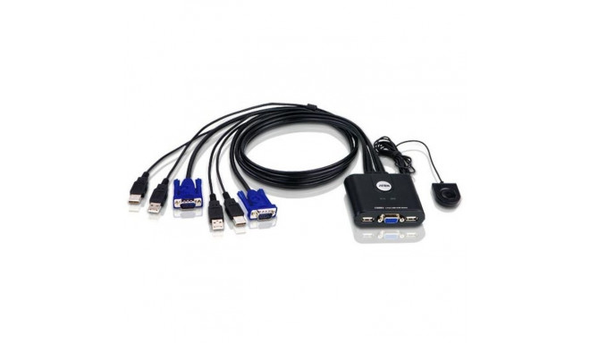 "KVM ATEN CS22U KVM-Switch 2xKVM/4xUSB/2xVGA"