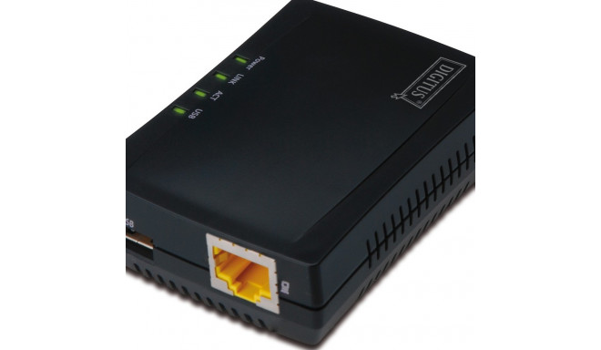 "Digitus Printserver USB 2.0 Multifunction Network Server"