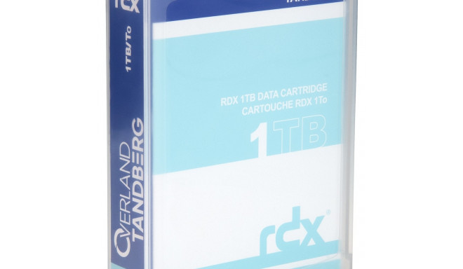 "RDX Tandberg 1TB cartridge"
