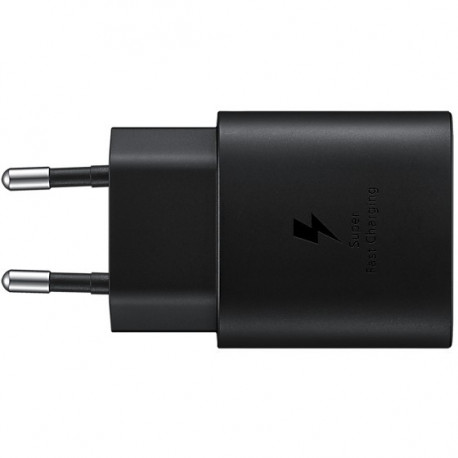 "Ladeadapter schwarz. 25 Watt"