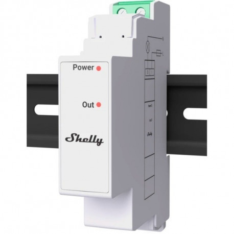 "Shelly Relais ""Pro 3EM 400A"" WLAN LAN Stromzähler Inkl. 3 400A Klemmen Messfunktion BT DIN-Rail"