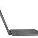 Logitech Rugged Folio - Tastatur und Foliohülle iPad 10. Generation graphite QWERTZ DE