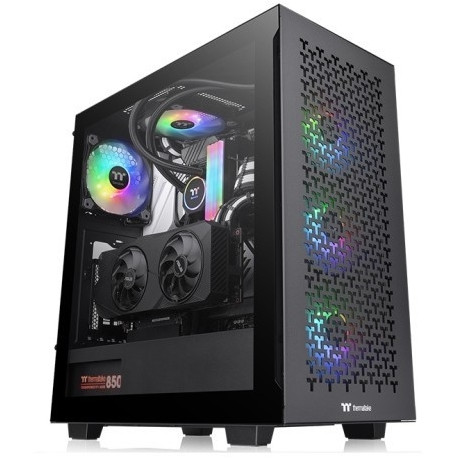 "Midi Thermaltake TOWER ATX V350 TG ARGB AIR BLACK"
