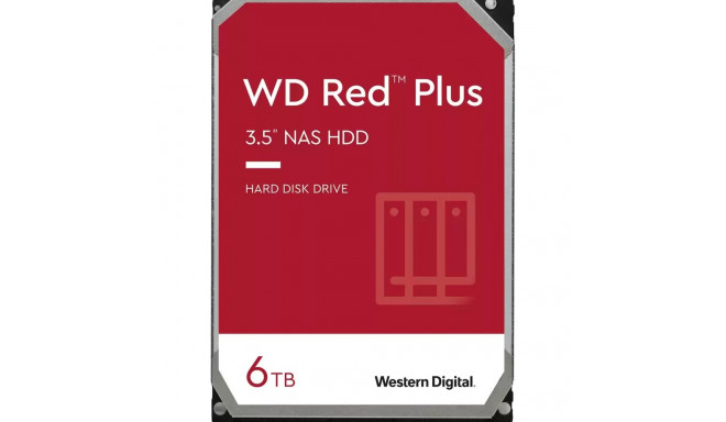 "6TB WD60EFPX Red Plus 5400RPM 256MB"