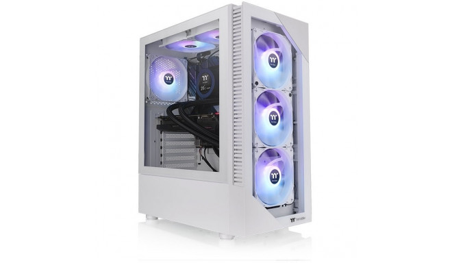 "Thermaltake View 200 TG ARGB Snow White"