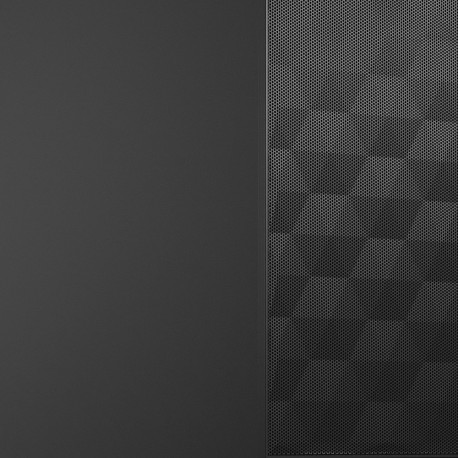"Midi Fractal Design Pop Air Black Solid"