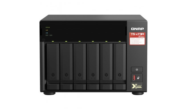 "QNAP TS-673A NAS-Server 6Schächte AMD Ryzen Embedded V1500B 2.2 GHz SATA 6Gb/s"