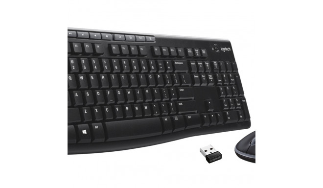 "Logitech MK270 Wireless Desktopset QWERTY US"