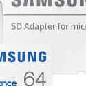 64GB Samsung PRO Endurance MicroSD 100MB/s +Adapter