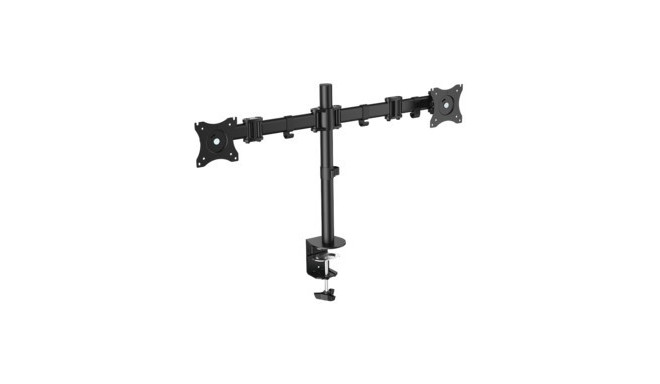 "LogiLink BP0022 Tischhalterung 13''-27'' 8KG 2 Monitore Black"