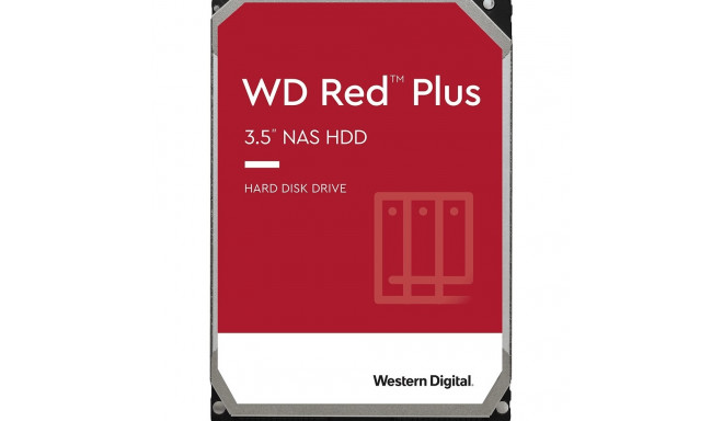 Western Digital HDD 12TB WD120EFBX RED PLUS 7200rpm 256MB