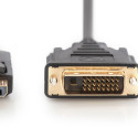 "Digitus DisplayPort > DVI 24+1 (ST-ST) 2m Adapterkabel Schwarz"