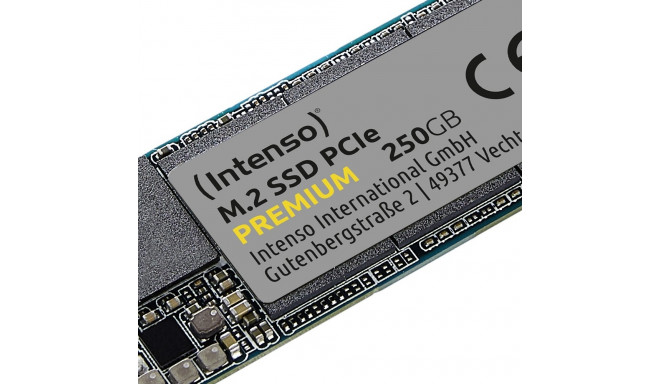 "M.2 250GB Intenso Premium NVMe PCIe 3.0 x 4"
