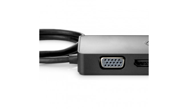 "D HP USB-C Travel Hub G2 Port Replicator VGA/HDMI"