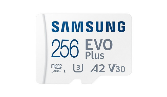 "CARD 256GB Samsung EVO Plus microSDXC 130MB/s +Adapter"